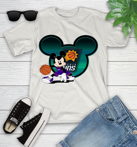 NBA Phoenix Suns Mickey Mouse Disney Basketball Youth T-Shirt 12