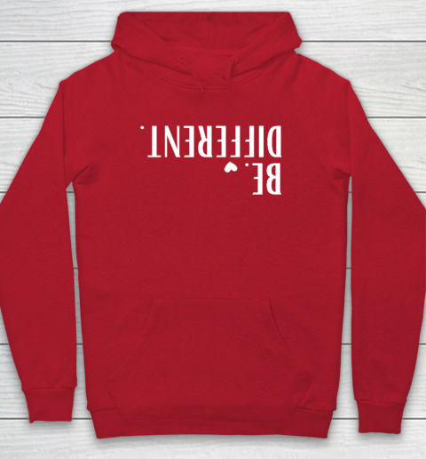 Funny Upside Down Be Different Hoodie 6