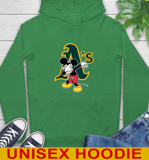 Oakland Athletics MLB Baseball Dabbing Mickey Disney Sports Hoodie 8