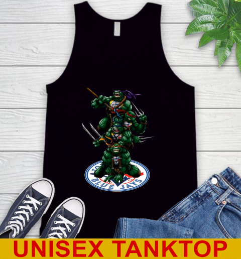 MLB Baseball Toronto Blue Jays Teenage Mutant Ninja Turtles Shirt Tank Top 2