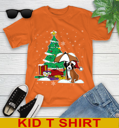 Boxer Christmas Dog Lovers Shirts 245