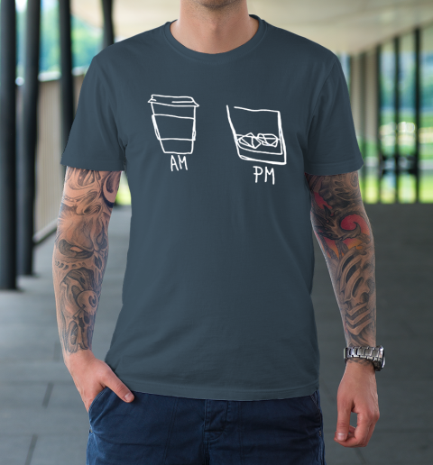 AM Coffee PM Win T-Shirt 4