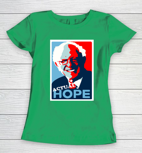 Bernie Sanders Actual Hope T Shirt 86
