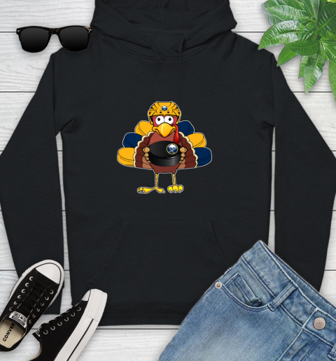 Buffalo Sabres Turkey Thanksgiving Day Youth Hoodie 2