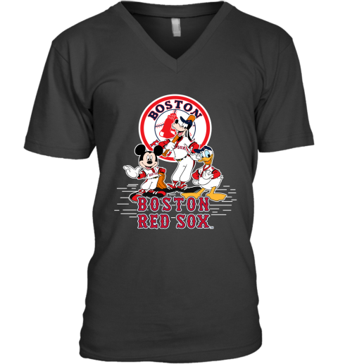 mickey mouse red sox world series shirt