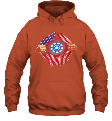 iron man arc reactor hoodie