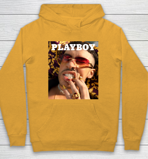 Bad Bunny Playboy Hoodie Tee For Sports