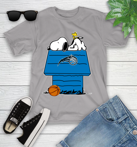 Orlando Magic NBA Basketball Snoopy Woodstock The Peanuts Movie Youth T-Shirt 4