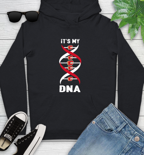 Calgary Flames NHL Hockey It's My DNA Sports Youth Hoodie