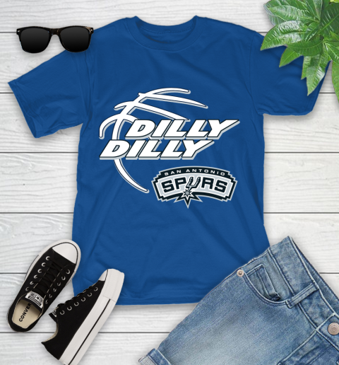 NBA San Antonio Spurs Dilly Dilly Basketball Sports Youth T-Shirt 9