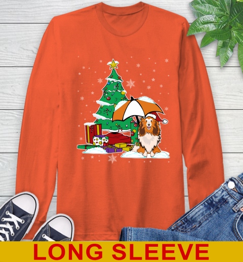 Sheltie Christmas Dog Lovers Shirts 58