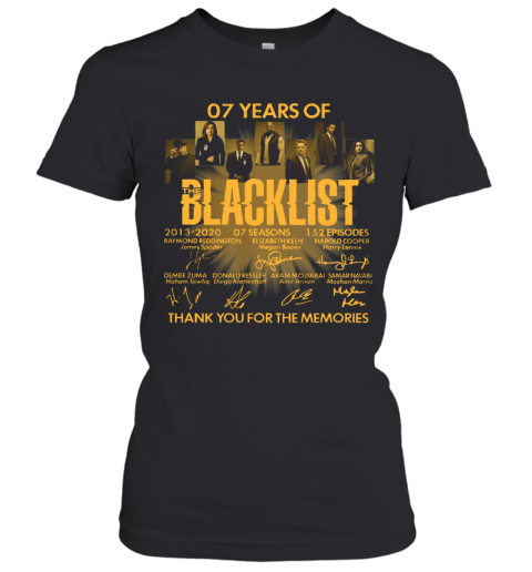 07 Years Of The Blacklist Women's T-Shirt