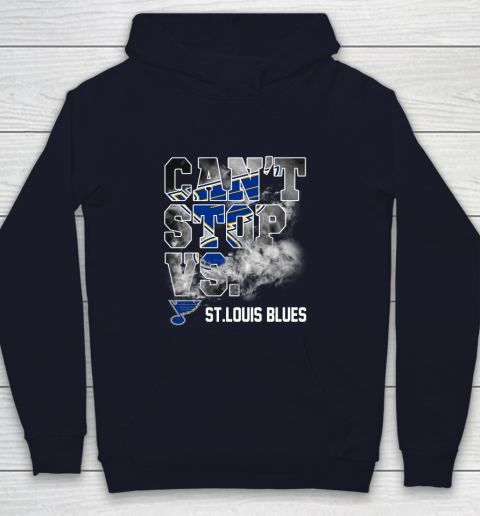 NHL St.Louis Blues Hockey Can't Stop Vs Youth Hoodie 2