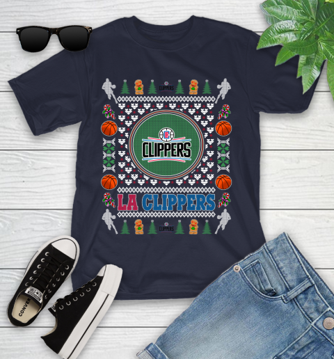 LA Clippers Merry Christmas NBA Basketball Loyal Fan Ugly Shirt 101