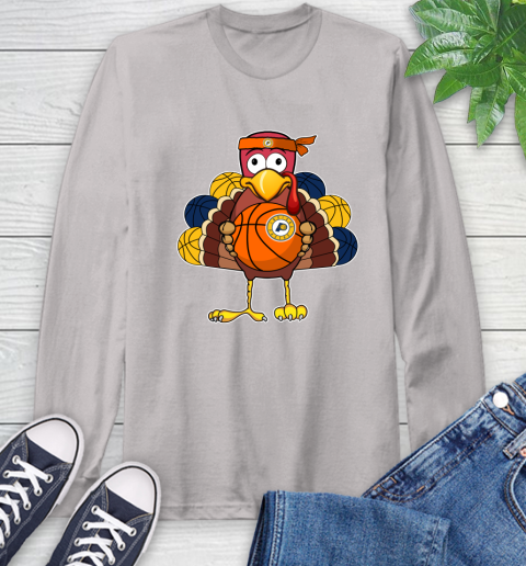 Indiana Pacers Turkey thanksgiving day Long Sleeve T-Shirt 12