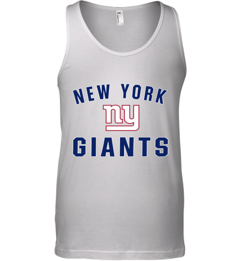 New York Giants NFL Line Gray Victory Tank Top