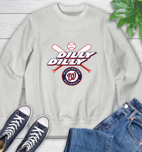 MLB Washington Nationals Dilly Dilly Baseball Sports Sweatshirt 5