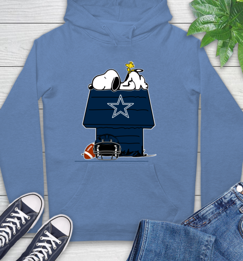 Dallas Cowboys NFL Football Snoopy Woodstock The Peanuts Movie Hoodie 11