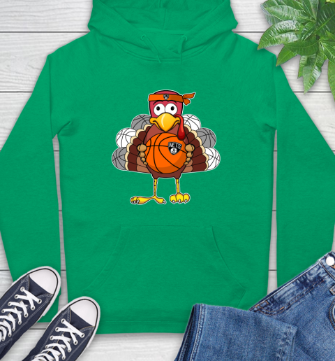 Brooklyn Nets Turkey thanksgiving day Hoodie - Image 9
