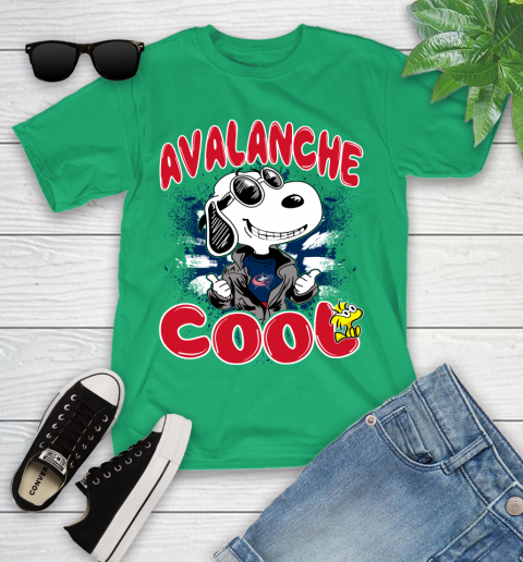 NHL Hockey Columbus Blue Jackets Cool Snoopy Shirt Youth T-Shirt 7