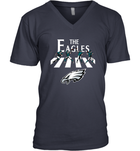 NFL Football Philadelphia Eagles The Beatles Rock Band Shirt Youth T-Shirt