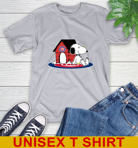 MLB Baseball Chicago Cubs Snoopy The Peanuts Movie Shirt T-Shirt 6