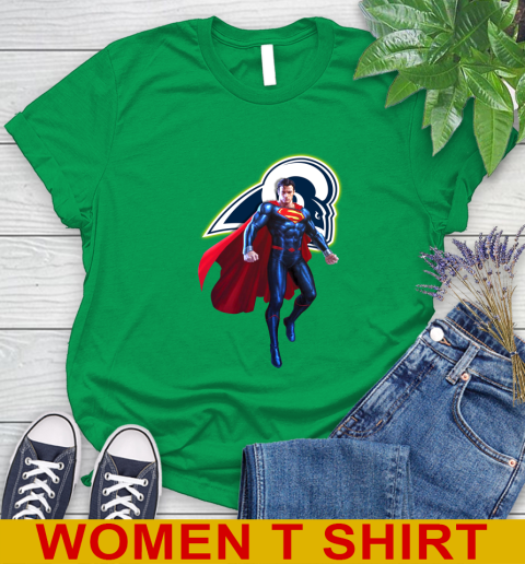 NFL Superman DC Sports Football Los Angeles Rams Women's T-Shirt 6