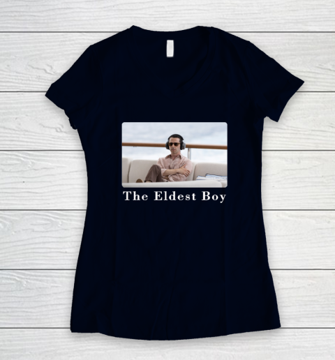 Kendall Roy The Eldest Boy Women's V-Neck T-Shirt - Image 3