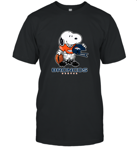 Snoopy Strong And Proud Denver Broncos Player NFL