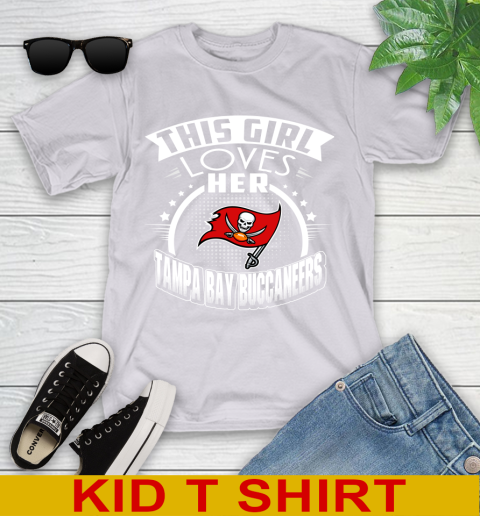 Tampa Bay Buccaneers NFL Football This Girl Loves Her Team 100