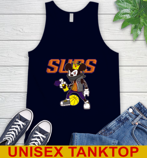 Phoenix Suns NBA Basketball Mickey Peace Sign Sports Tank Top 3