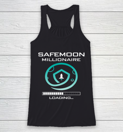 Funny Safemoon Millionaire Crypto Racerback Tank