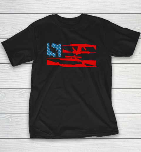 Guns And 69 Youth T-Shirt