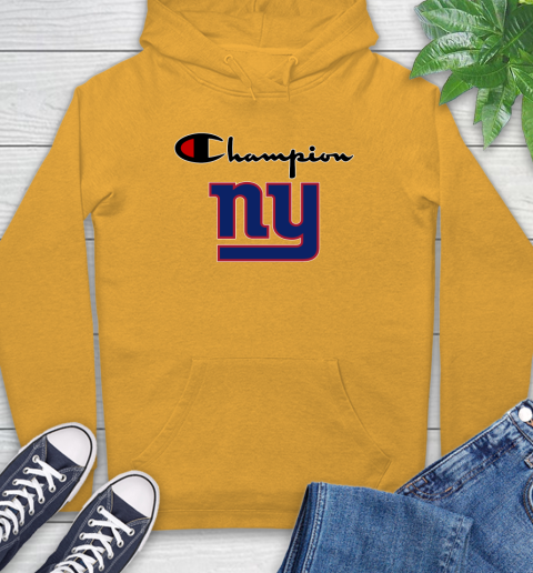 NFL Football New York Giants Champion Shirt Hoodie 2