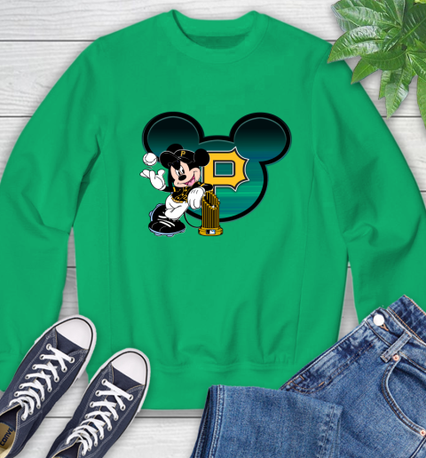 MLB Pittsburgh Pirates The Commissioner's Trophy Mickey Mouse Disney Sweatshirt 6