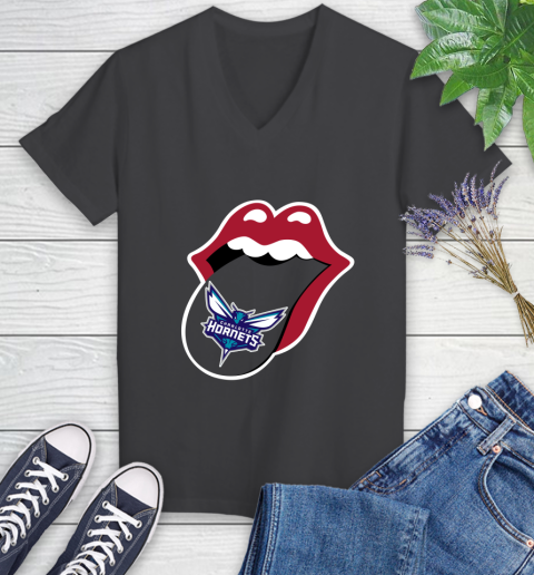 Charlotte Hornets NBA Basketball Lips I Root For My Team Adoring Fan 84