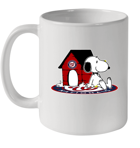 MLB Baseball Washington Nationals Snoopy The Peanuts Movie Shirt Ceramic Mug 11oz