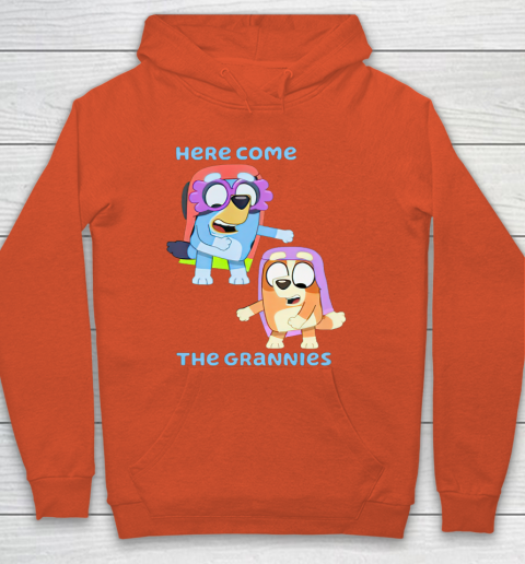 Blueys Shirt Here Come The Grannies Hoodie 3