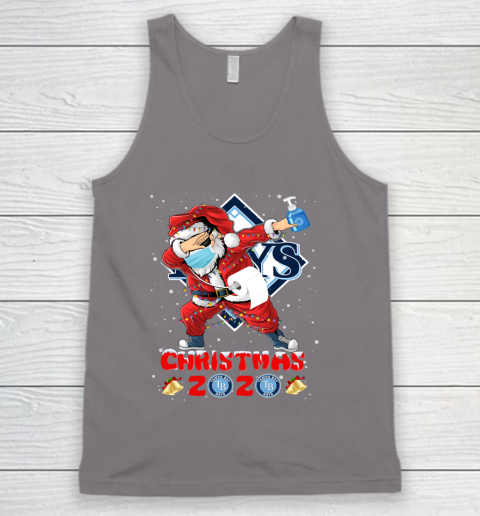 Tampa Bay Rays Funny Santa Claus Dabbing Christmas 2020 MLB Tank Top 6