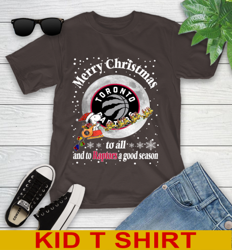 Toronto Raptors Merry Christmas To All And To Raptors A Good Season NBA Basketball Sports Youth T-Shirt 6