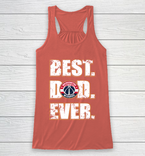 NBA Washington Wizards Basketball Best Dad Ever Family Shirt Racerback Tank 3