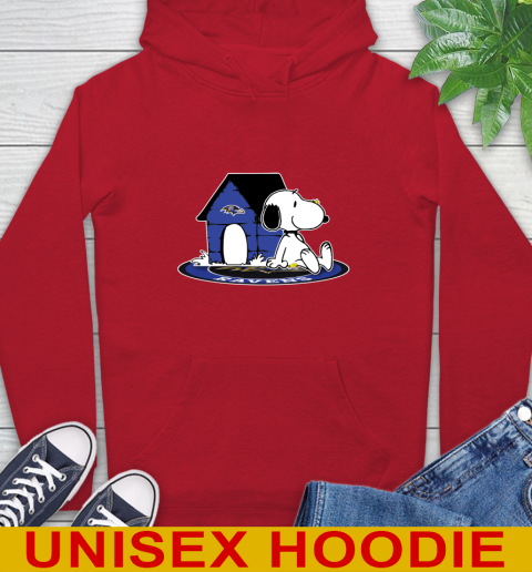 NFL Football Baltimore Ravens Snoopy The Peanuts Movie Shirt Hoodie 10