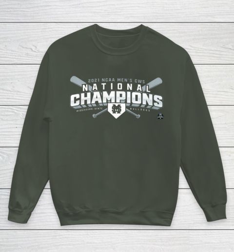 Mississippi State National Championship 2021 Youth Sweatshirt 8