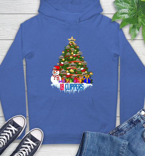 LA Clippers Merry Christmas NBA Basketball Sports Hoodie 9