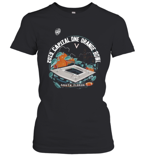 2019 Football The Captain One Orange Bowl South Florida Women's T-Shirt