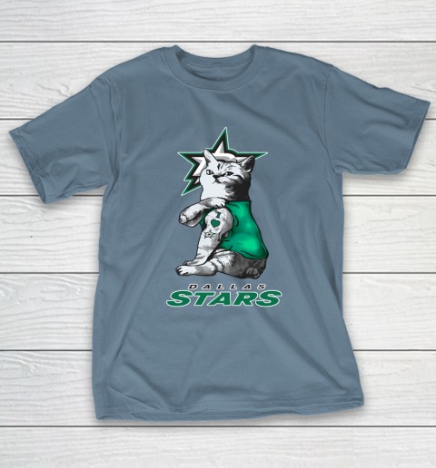 NHL My Cat Loves Dallas Stars Hockey T-Shirt 6