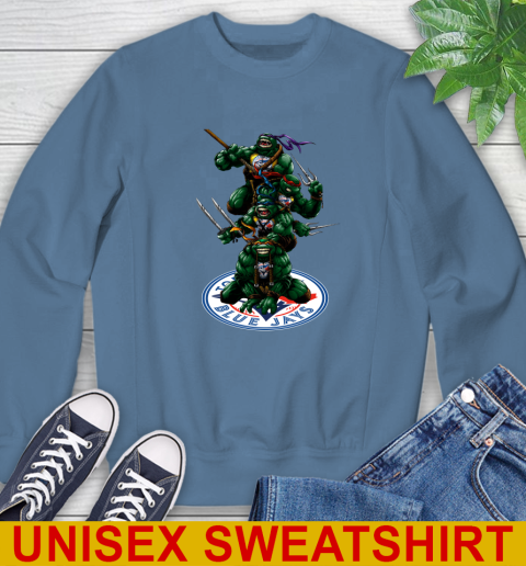 MLB Baseball Toronto Blue Jays Teenage Mutant Ninja Turtles Shirt Sweatshirt 8
