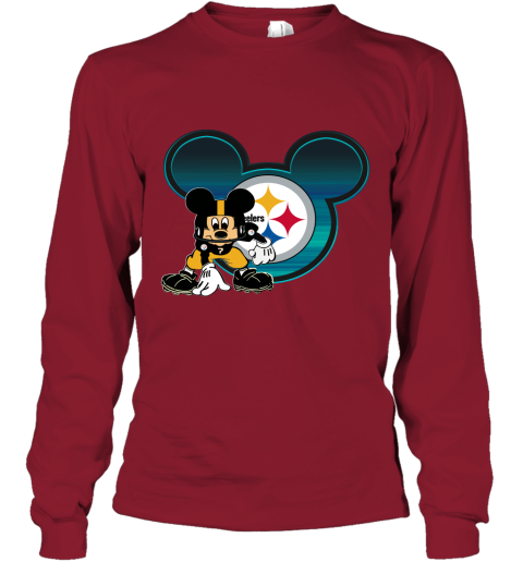 NFL Football Pittsburgh Steelers Magic Mickey Disney Shirt T Shirt