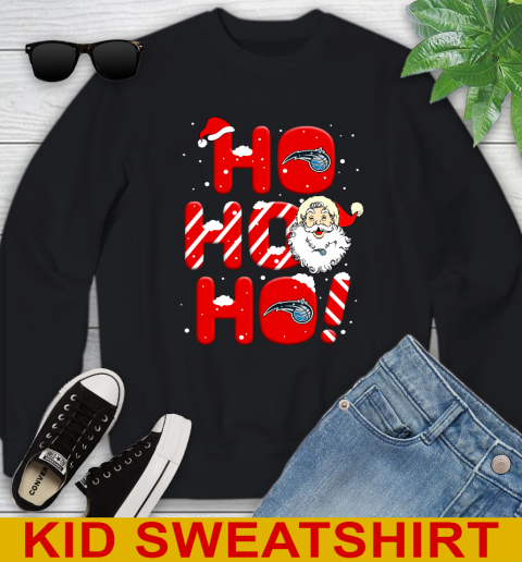 Orlando Magic NBA Basketball Ho Ho Ho Santa Claus Merry Christmas Shirt Youth Sweatshirt