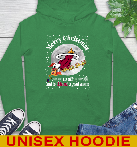 Miami Heat Merry Christmas To All And To Heat A Good Season NBA Basketball Sports Hoodie 8
